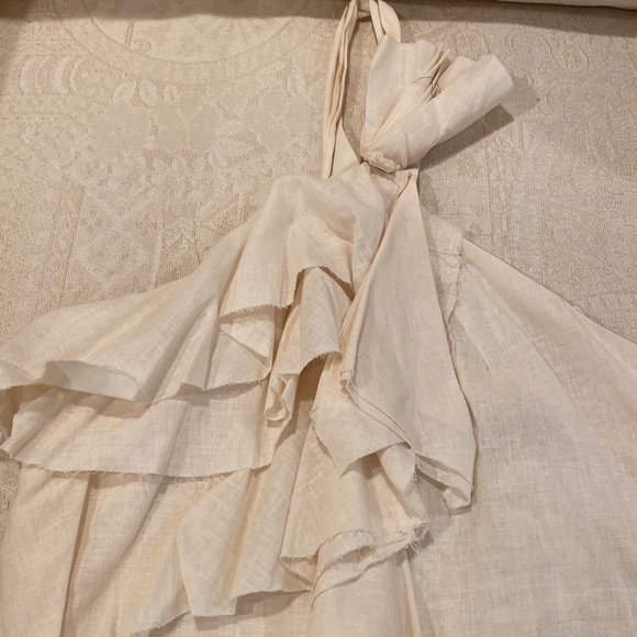 NWT. Robert Rodriguez. Linen halter top - Picture 2 of 9